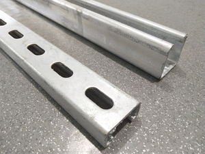 Solar Panel Wall/Tilting Mounting Brackets C Channel Profile Cold Formed Hot Dip Galvanized for Metal Roof