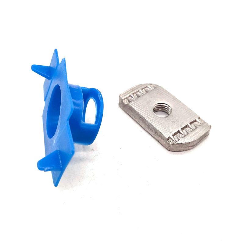 Hot Dip Galvanized Carbon Steel Channel Nut Spring Nut with Plastic