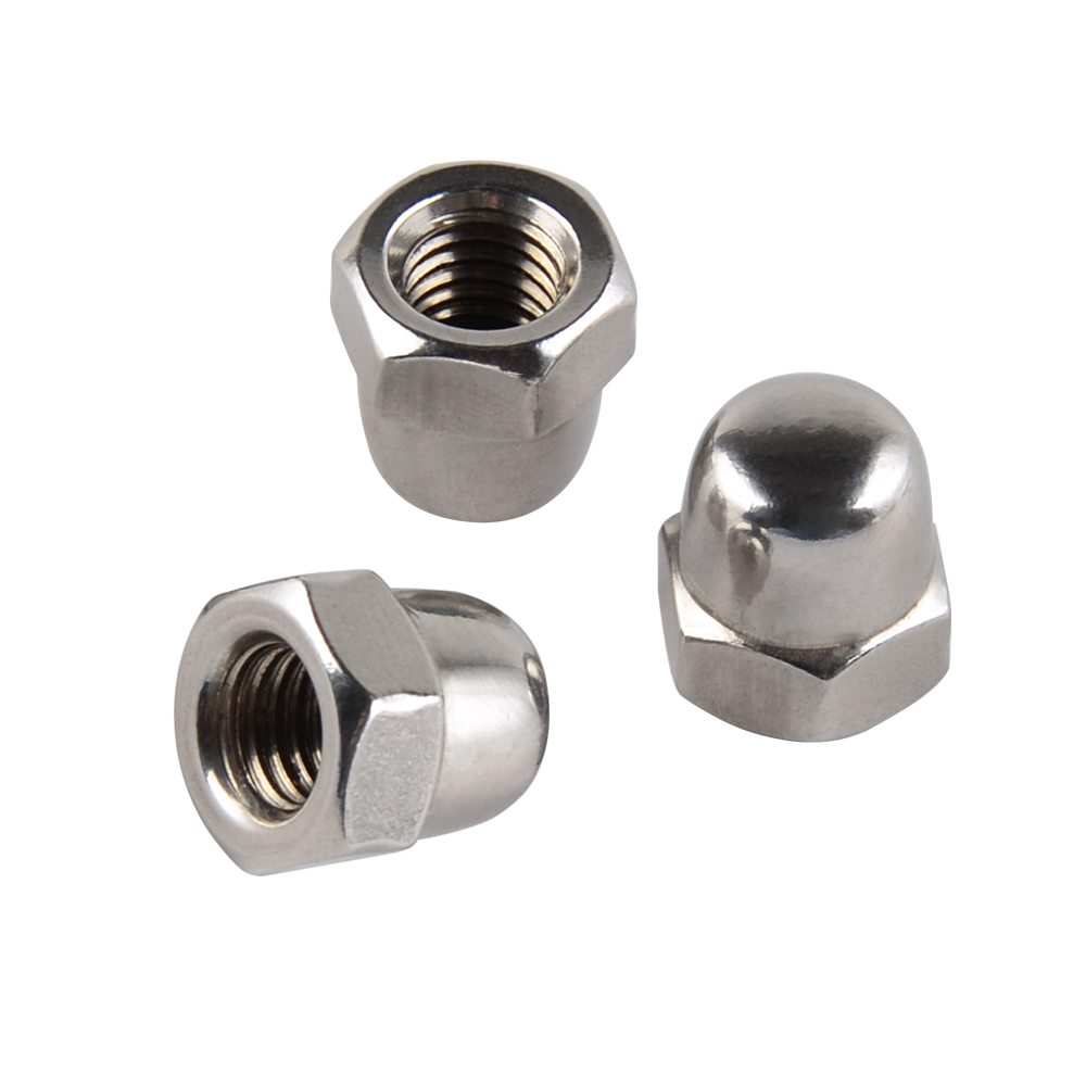 304 316 Stainless Steel DIN 1587 M6 F594 DIN1587 Acorn Hex Domed Cap Nut