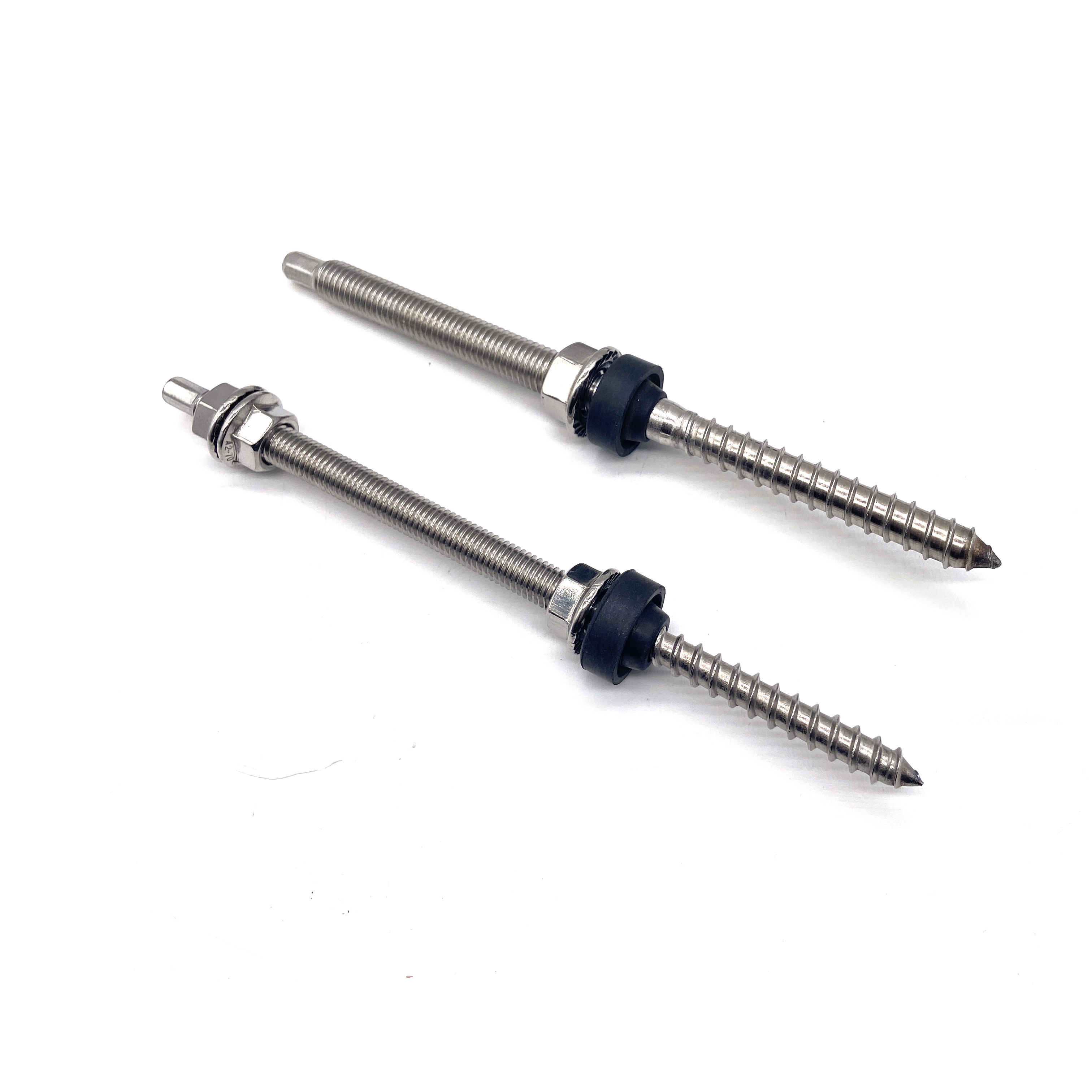 Stainless Steel Double Head Thread Tin Roof M10 Hanger Bolt for Wood ...