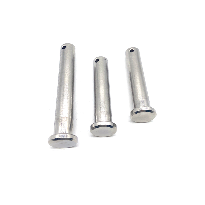 Hot Sale Stainless Steel Grooved Lock Pin M3 M4 M5 Flat Head Clevis Pin