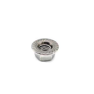 ASTM DIN 6923 M6 Stainless Steel A2 A4 Hex Flange Nut