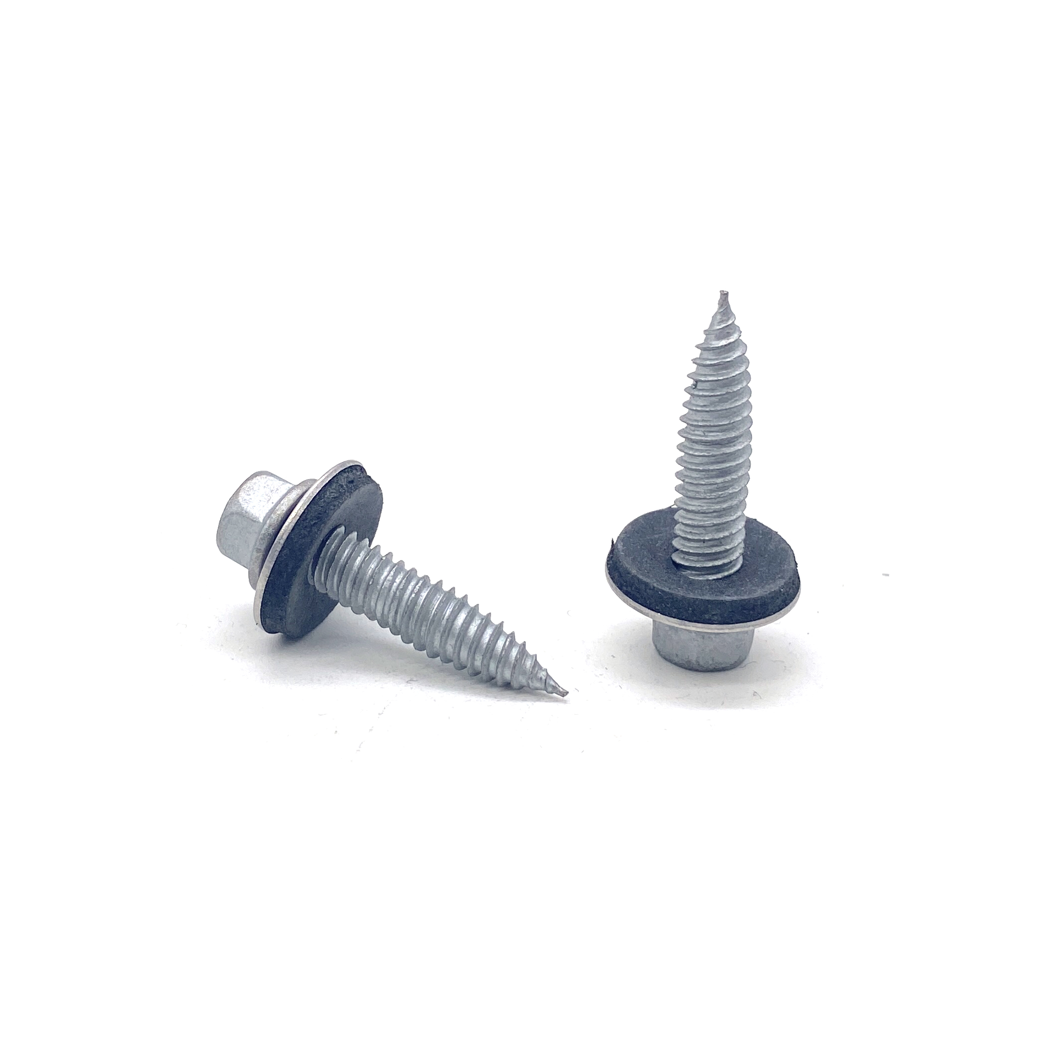SS304+Scm435 Hex Flange Self Tapping BiMetallic Screws with EPDM