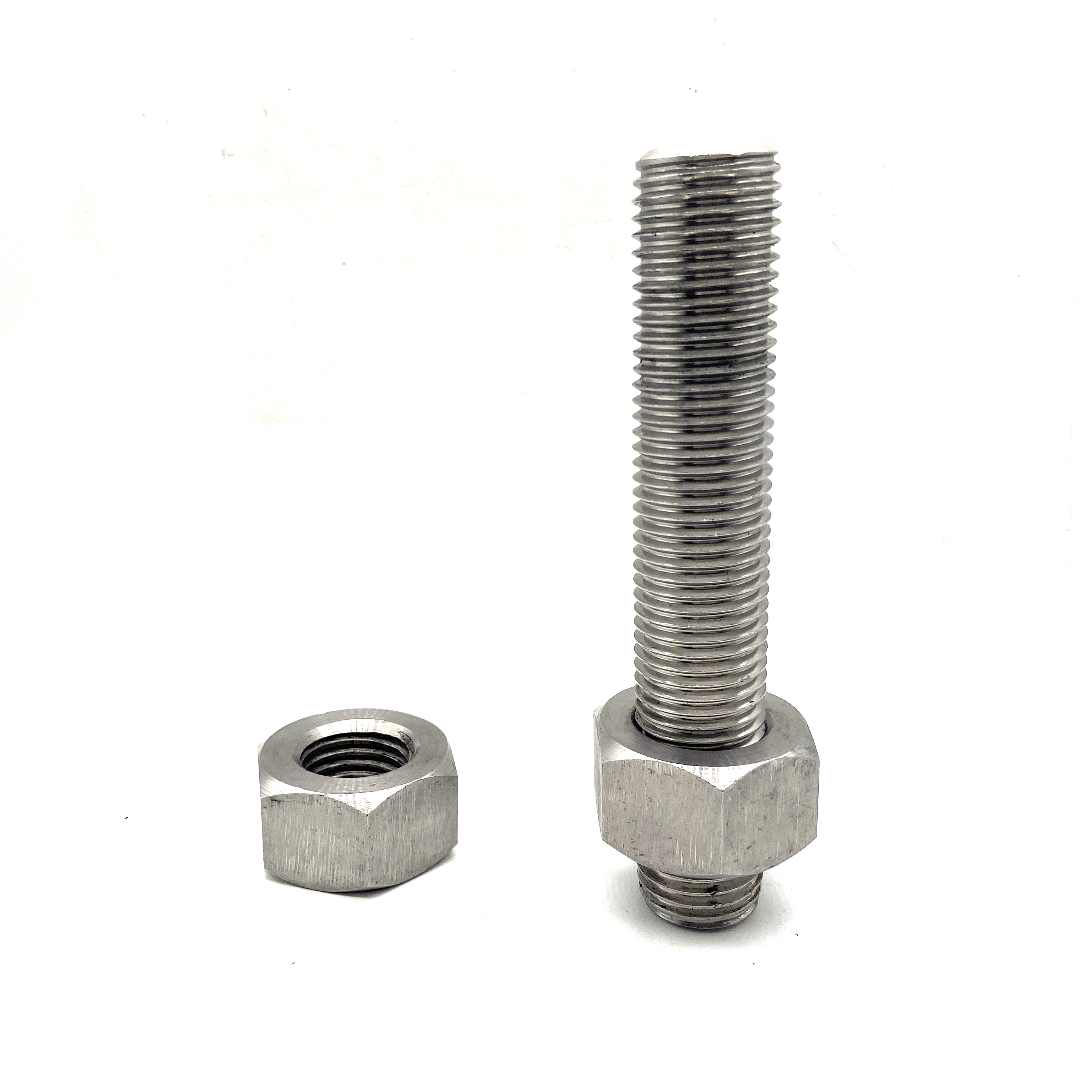 10mm Hex Standard Full Nut 304 A2 70 Qty 10 Stainless Steel M10 