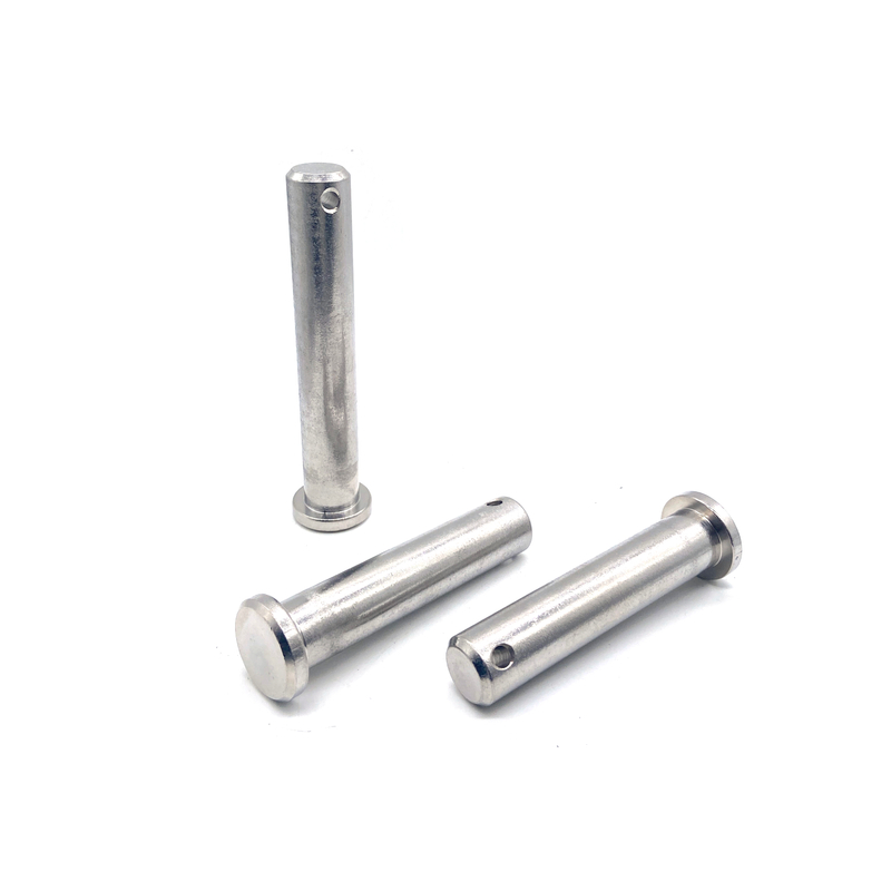 Hot Sale Stainless Steel Grooved Lock Pin M3 M4 M5 Flat Head Clevis Pin