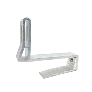 Aluminium Solar Roof Anodized Clamp for Solar Panel Mounting Structure