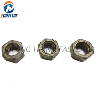 Carbon Steel M4 M6 M8 Plain Customized Hex Weld Nut