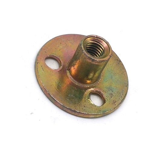 Carbon Steel A270 Size Zinc Plated Round Base T Nut Brad Hole Tee Nut