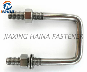 Stainless Steel A2 SS 304 Square U Bolts