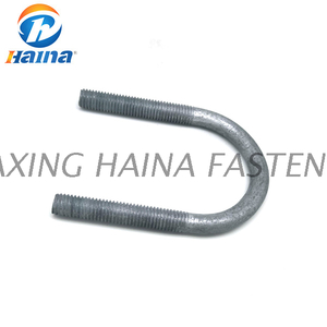 DIN 3570 hot-dip galvanized square U-bolt